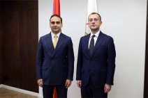 Тигран Авинян принял делегацию из Санкт-Петербурга