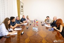 Կարևորվել է աղետների ռիսկի կառավարման ոլորտում փորձի փոխանակումը