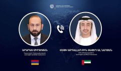 Главы МИД Армении и ОАЭ обменялись мнениями по вопросам региональной безопасности
