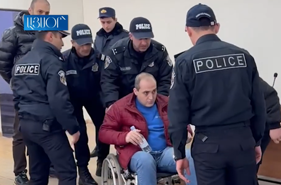 У политзаключённого Нарека Самсоняна возникли опорно-двигательные проблемы: «Всё является следствием содержания под стражей, включая голодовку»