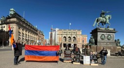 В Стокгольме прошла акция в защиту армянских пленных