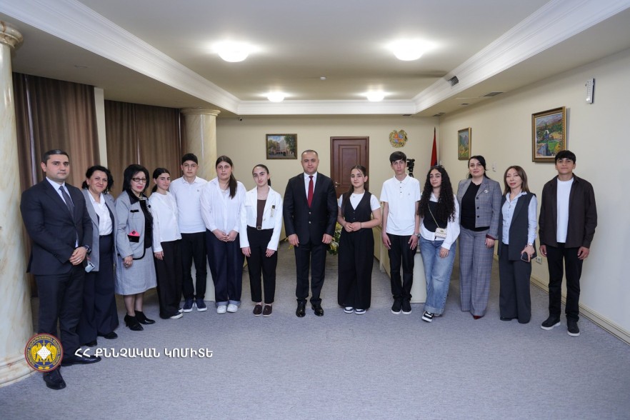 Դպրոցականները՝ Քննչական կոմիտեում. կարևորելով քննիչ-աշակերտ շփումը