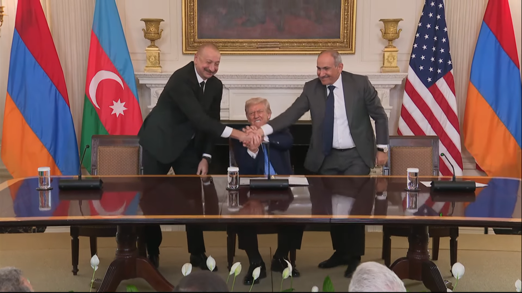 Пашинян, Алиев и Трамп достигли договорённости о запуске «Маршрута Трампа»