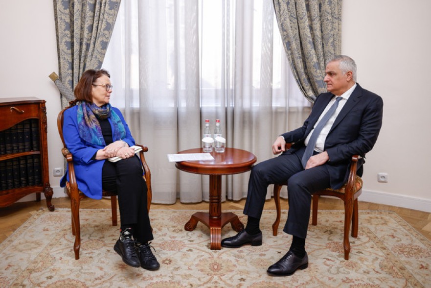 Mher Grigoryan and Kirsti Narinen highlight reforms aimed at strengthening democracy in Armenia