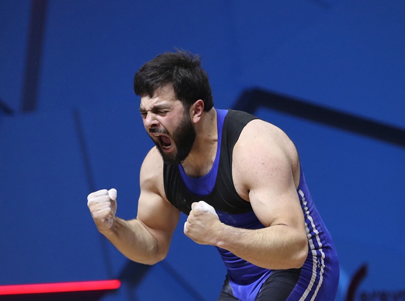 Тяжелоатлет Гарик Карапетян — трёхкратный чемпион Европы