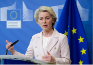 Урсула фон дер Ляйен предложила ограничить прием украинских беженцев в ЕС: DPA