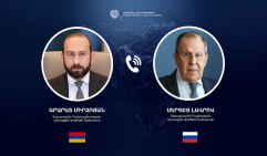 Мирзоян проинформировал Лаврова о договоренностях, достигнутых в Вашингтоне 8 августа