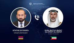Արարատ Միրզոյանը Քուվեյթի ԱԳ նախարարի հետ հեռախոսազրույցի ընթացքում մտահոգություն է հայտնել Մերձավոր Արևելքի իրավիճակի առնչությամբ