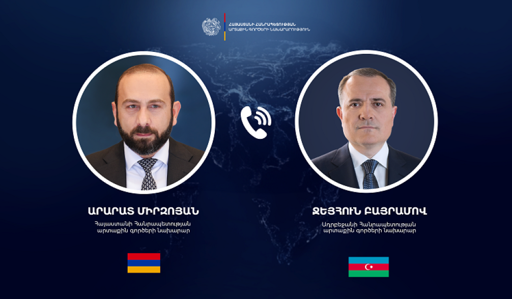 Главы МИД Армении и Азербайджана обменялись мнениями относительно последних региональных развитий