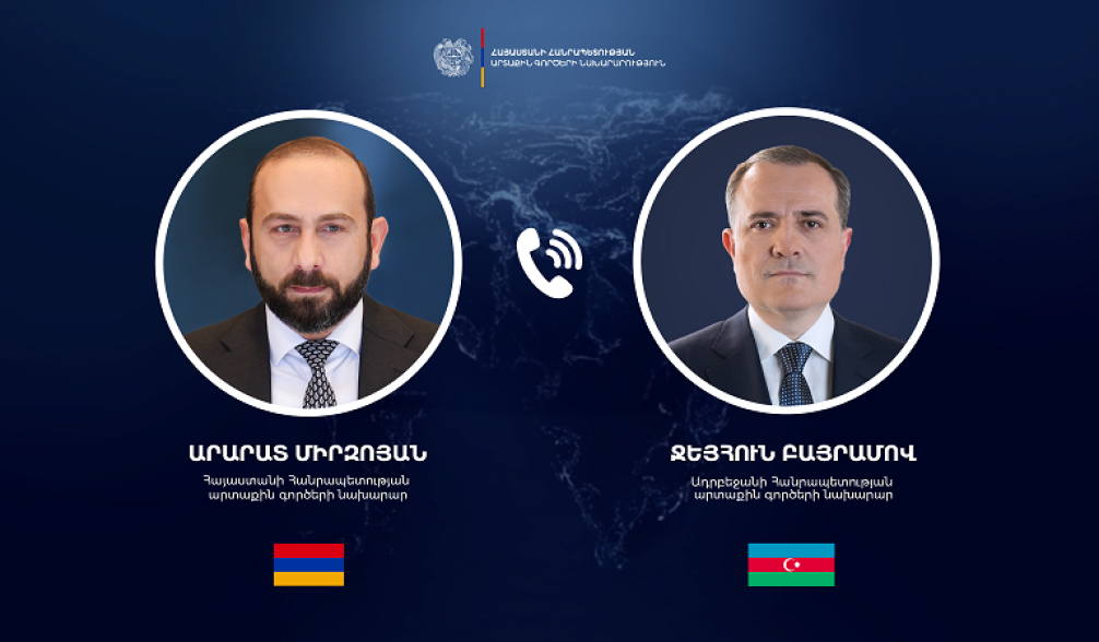Positive developments recorded: Armenian and Azerbaijani FMs had a telephone conversation