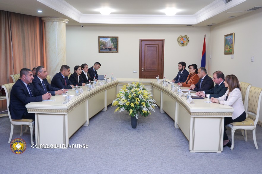 Իրաքի ՆԳՆ կիբեռանվտանգության վարչության պետն այցելել է Հայաստանի Քննչական կոմիտե