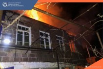 Հրդեհ՝ Եղեգնաձորի տներից մեկում