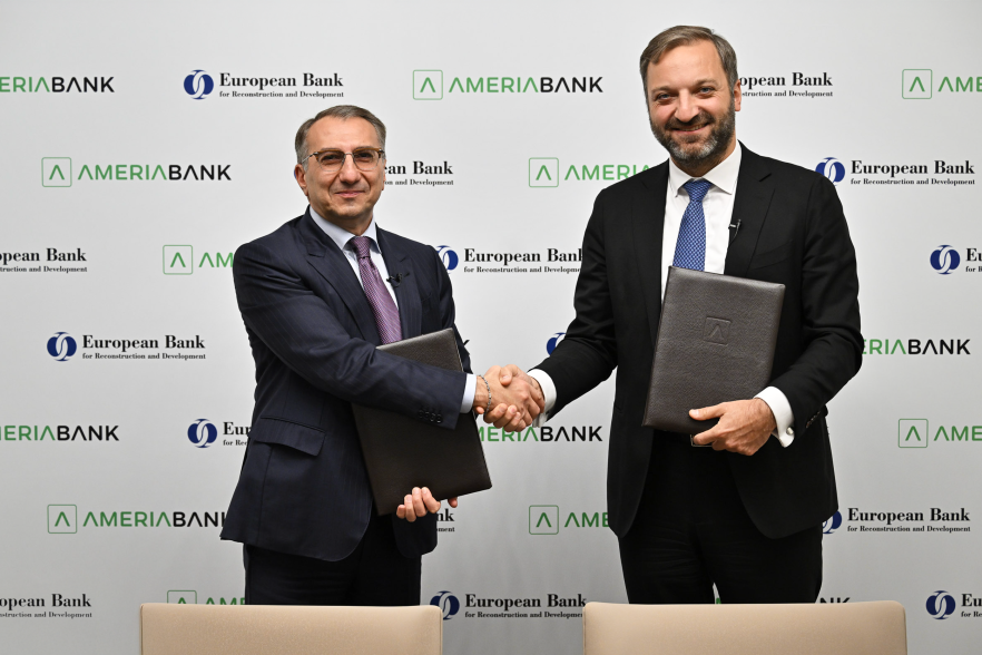 EBRD partners with Ameriabank to support green finance for Armenia’s private sector