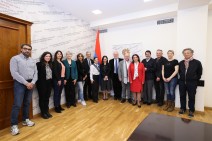 Ժաննա Անդրեասյանն ընդունել է «Մանուշյանական շաբաթ» ծրագրի ֆրանսիացի գործընկերներին