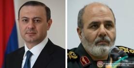 Секретарь Совбеза Армении провел телефонный разговор со своим иранским коллегой, они обсудили региональные события