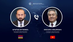 Главы МИД Армении и Кыргызстана обсудили вашингтонские соглашения