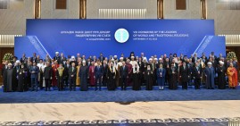 Католикос Арам I выступил на международном съезде лидеров мировых и традиционных религий в Астане