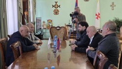 Գյումրու քաղաքապետ Վարդան Ղուկասյանն ընդունել է աշխարհի կրկնակի չեմպիոն Վարազդատ Լալայանին (Լուսանկարներ)