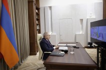 Փաշինյանը հեռավար մասնակցել է Մինսկում անցկացվող Եվրասիական տնտեսական ֆորումին