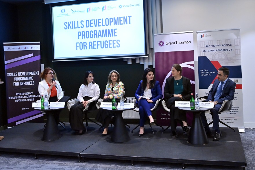 Մեկնարկել է տեղահանվածների մասնագիտական հմտությունների զարգացման նոր ծրագիրը