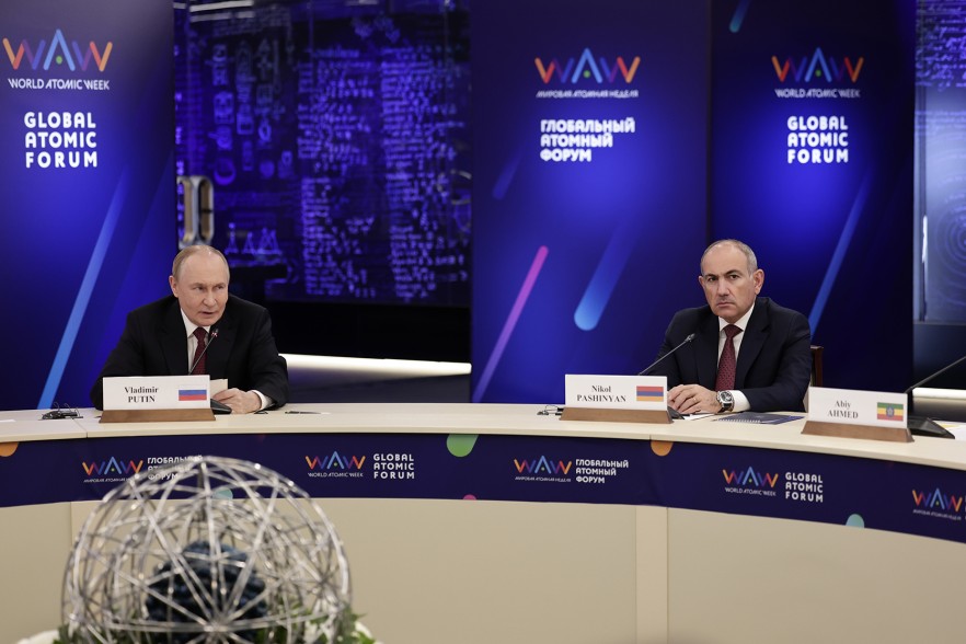 «Հայկական ատոմակայանի շահագործման ժամկետի երկարաձգումը «Ռոսատոմ»-ի հետ արդյունավետ և վստահելի գործընկերության արդյունք է»․ Փաշինյանը՝ Մոսկվայում