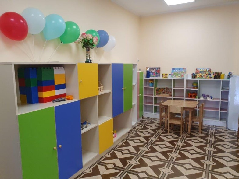 Viva renovated Qarkop kindergarten and installed a heating system at school