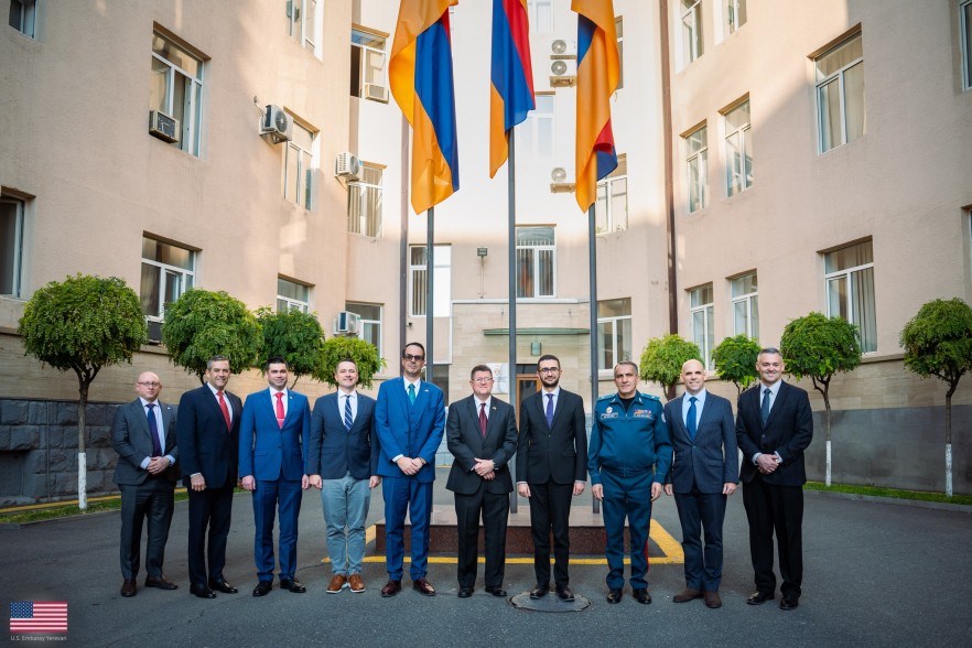 ԱՄՆ Եվրոպական հրամանատարության պատվիրակությունը Հայաստանում է անվտանգության համագործակցության հարցերով