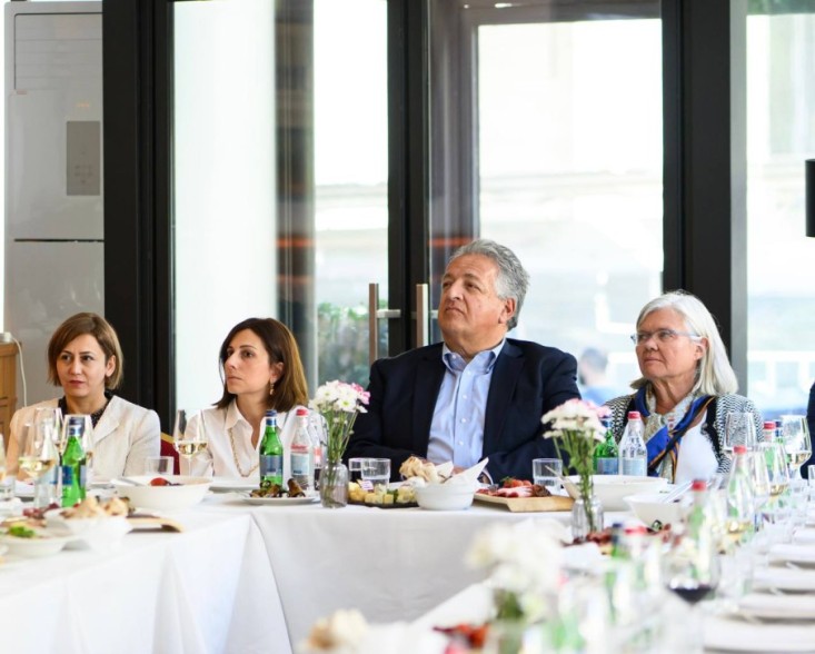 Noubar Afeyan Participates in Luncheon Discussion on an Innovative Psycho-Spiritual Approach to Collective Trauma