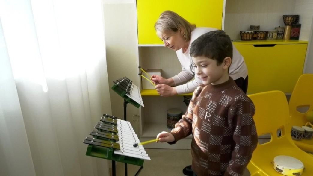 Sensory integration room for children with special educational needs (SEN)