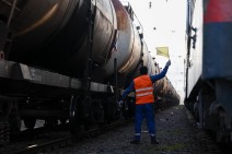 Train carrying oil products arrives in Armenia from Azerbaijan via Georgia (Video)