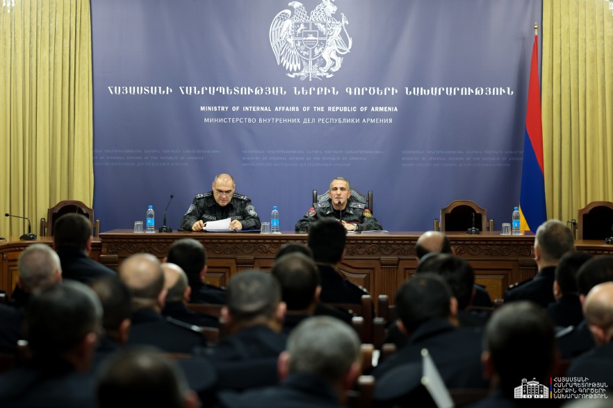 Камо Цуцулян поручил активизировать мероприятия по предупреждению и раскрытию преступлений, совершённых с применением огнестрельного оружия