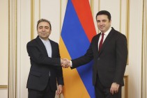 Simonyan and the Iranian Ambassador to Armenia discuss regional issues