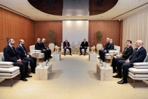 Pashinyan-Aliyev meeting concludes in Abu Dhabi