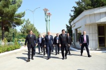 Президент Армении посетил Туркменбашинский комплекс нефтеперерабатывающих заводов
