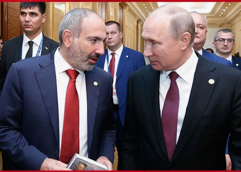 Пашинян позвонил Путину и поздравил его с днём рождения