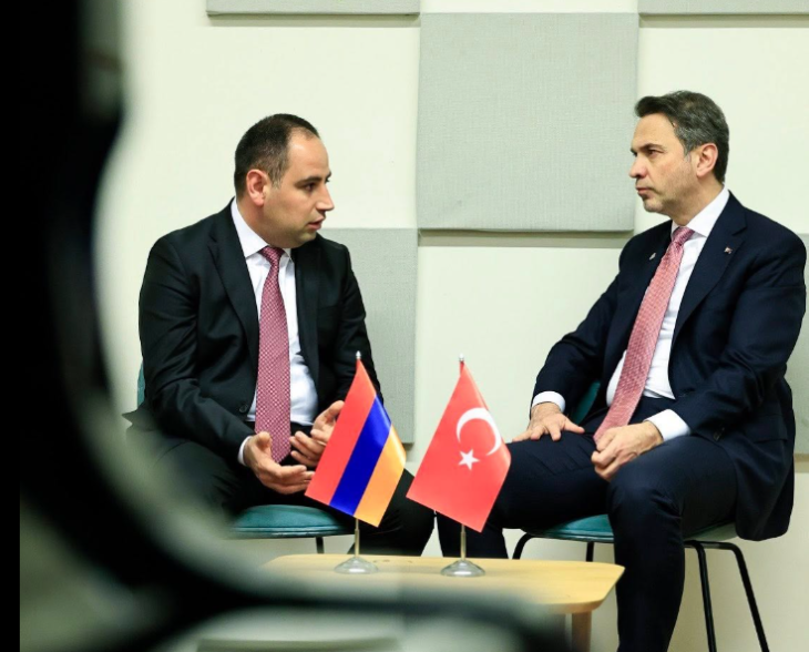«Այսօր հանդիպել եմ Թուրքիայի Էներգետիկայի և բնական պաշարների նախարար Ալփարսլան Բայրաքթարի հետ». Խուդաթյան