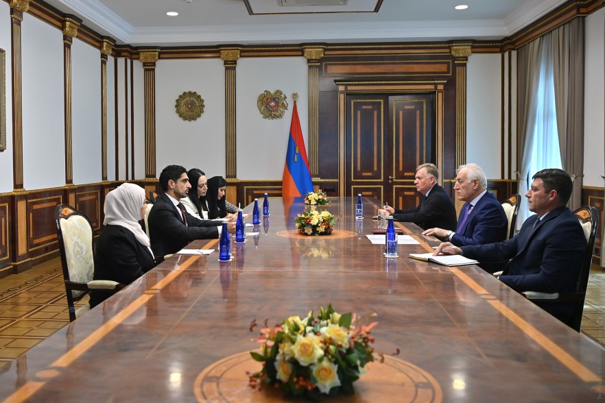 Ուշադրություն է դարձվել թվային ոլորտում համագործակցության խորացմանը. Խաչատուրյանն ընդունել է Օմրան Անվար Շարաֆին