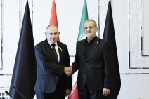 Nikol Pashinyan and Masoud Pezeshkian meet in Tehran