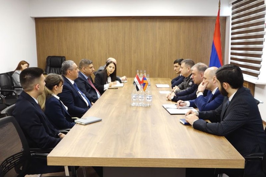 Քրեական ոստիկանությունում ընդունել են Իրաքի ՆԳՆ կիբեռանվտանգության պատվիրակությանը (Տեսանյութ)
