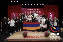 Հայաստանի ծանրամարտի տղամարդկանց ընտրանին լավագույնն է ճանաչվել Եվրոպայի առաջնությունում