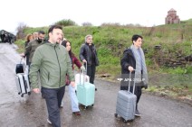 Кто из Армении поехал в Азербайджан?