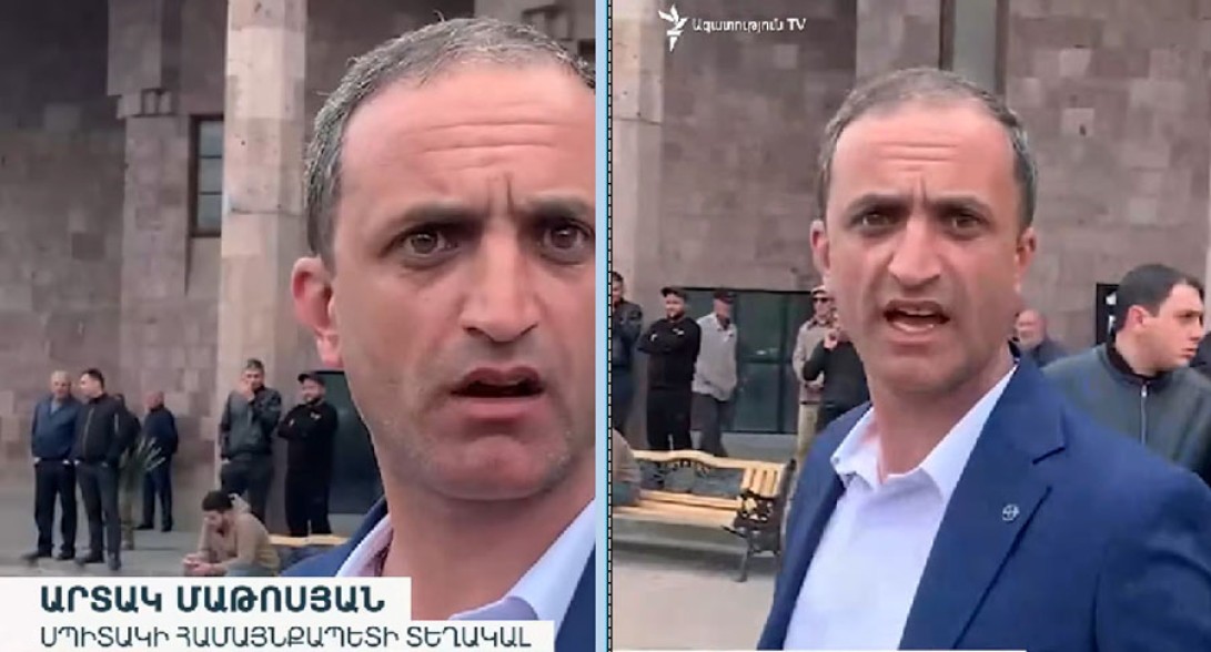 По факту воспрепятствования профессиональной деятельности журналиста радиостанции «Азатутюн» наблюдательная миссия «Очевидец» направила сообщение о преступлении в правоохранительные органы