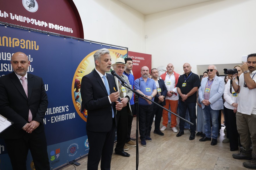 Պարգևատրվել են «Խաղաղություն» միջազգային 2-րդ մանկապատանեկան ստեղծագործական մրցույթ-ցուցահանդեսի հաղթողները
