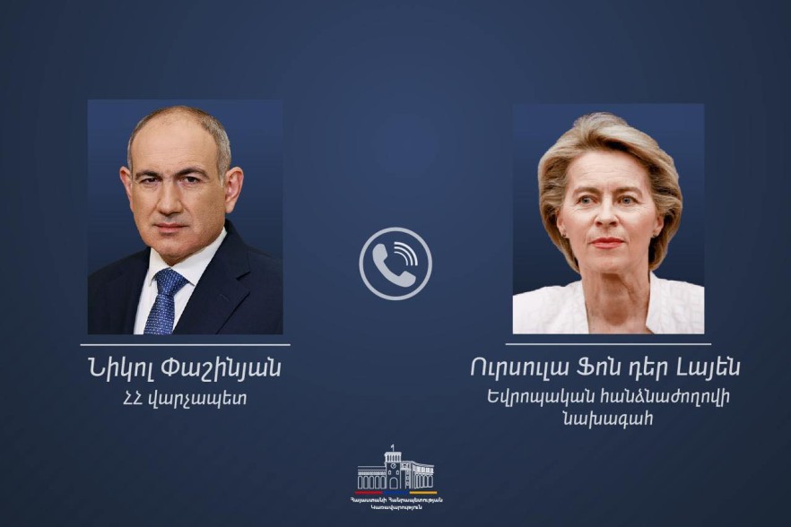 Armenia-EU joint working group to be established: new details from Pashinyan-von der Leyen phone conversation