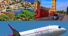 «Wizz Air» ավիաընկերությունը գործարկել է չվերթեր դեպի Միացյալ Թագավորություն և Հունաստան