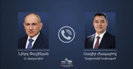 Президент Кыргызской Республики направил поздравительное послание Николу Пашиняну