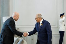 Никол Пашинян принял министра внутренних дел Грузии Сулхана Тамазашвили
