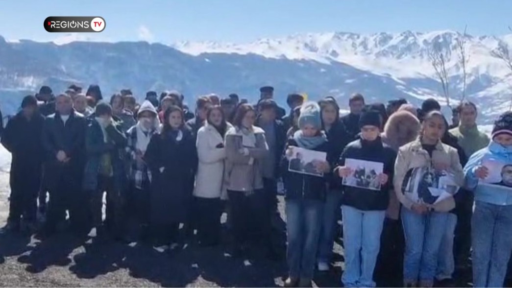Գորիսի, Տեղի, Տաթևի բնակիչները «ՏաԹևեր» ճոպանուղու մոտ ակցիա են իրականացրել՝ &nbsp;ի պաշտպանություն Ռուբեն Վարդանյանի և մյուս հայրենակիցների (Տեսանյութ)