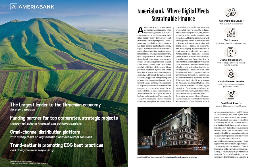 Ameriabank: Where Digital Meets Sustainable Finance