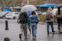 Երեկոյան ժամերին սպասվում է կարճատև անձրև և ամպրոպ